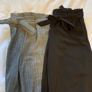 Reitmans High Rise Dress Pants with Tie
